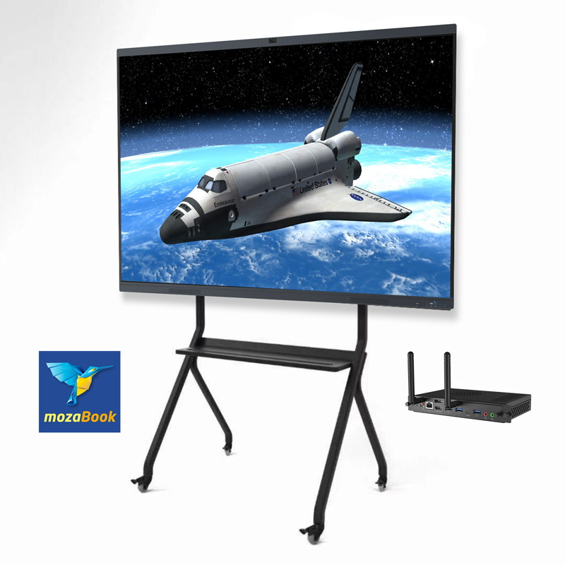 Інтерактивна панель EdPro Touch B 86" (ETP86B), OPS ПК (Intel i7 12Gen/16/512/W11Pro), мобільний стенд, MozaBook Classroom (підписка на 1 рік)